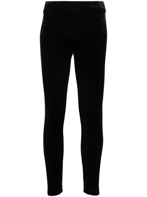 Balenciaga velvet ski leggings Black 773700TPVQ7