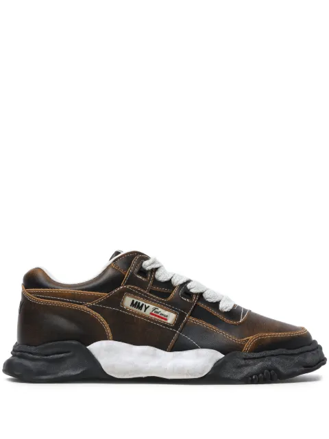 Maison MIHARA YASUHIRO Parker OG Sole leather sneakers Black A11FW710