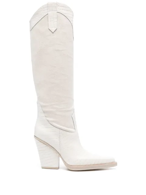 Paris Texas El Dorado 100mm boots Neutrals PX1277XCOCV