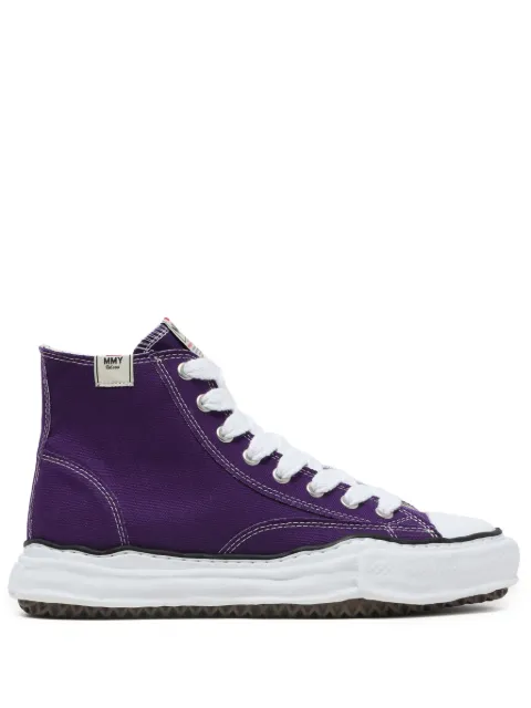 Maison MIHARA YASUHIRO Peterson OG Sole canvas sneakers Purple A01FW701
