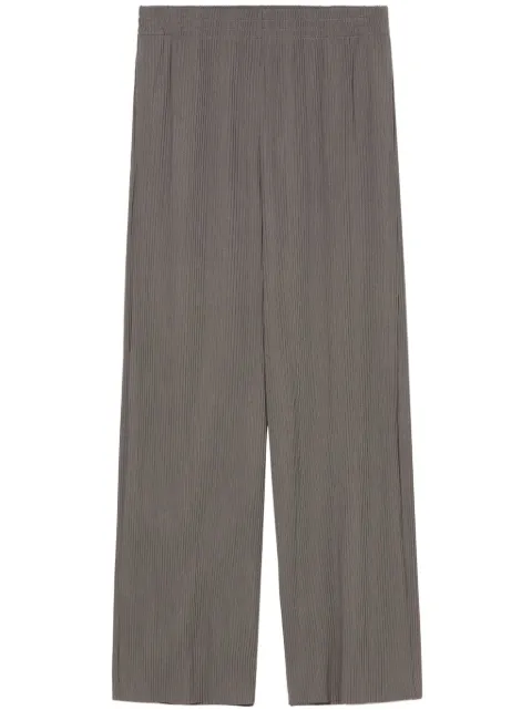 b+ab ribbed wide-leg trousers Grey 4S641AI