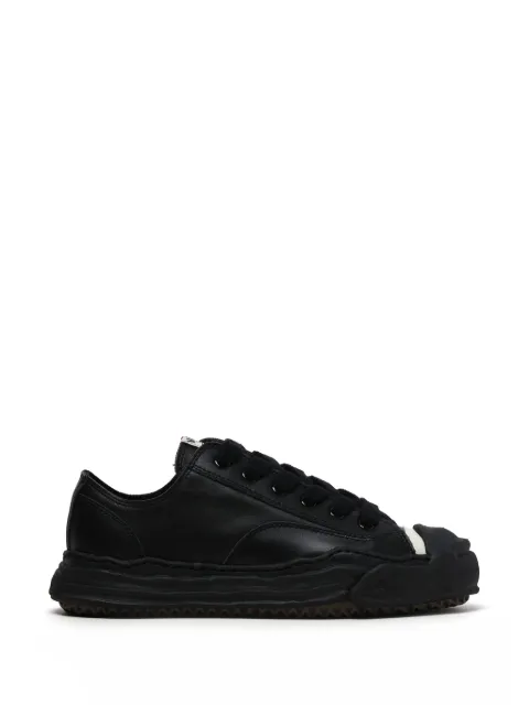 Maison MIHARA YASUHIRO Hank OG Sole leather sneakers Black A05FW704