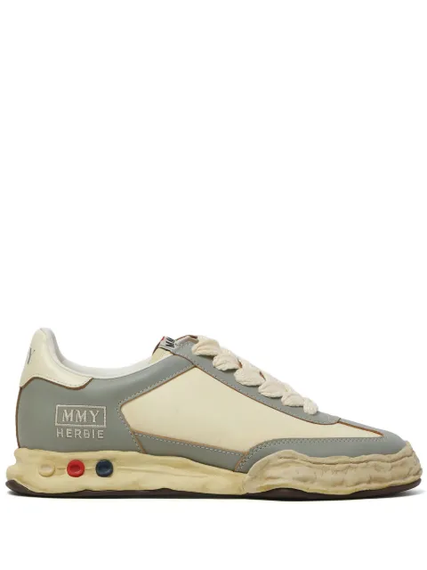 Maison MIHARA YASUHIRO Herbie OG Sole leather sneakers Grey A11FW707