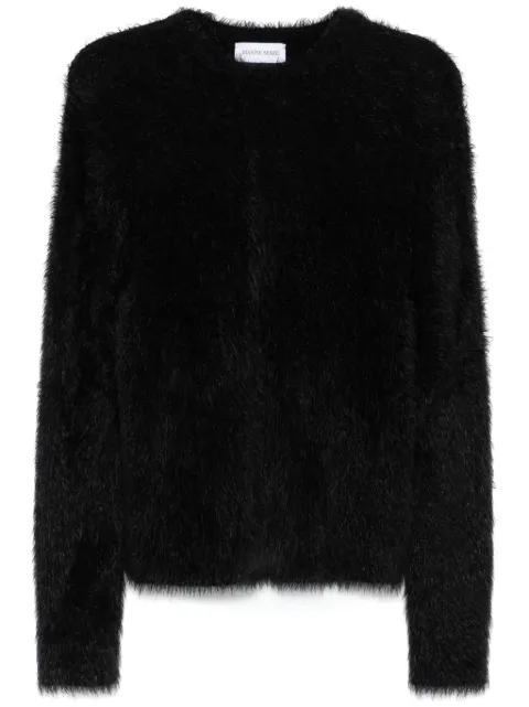 Marine Serre Wild sweater Black MTK017ACKNI0031