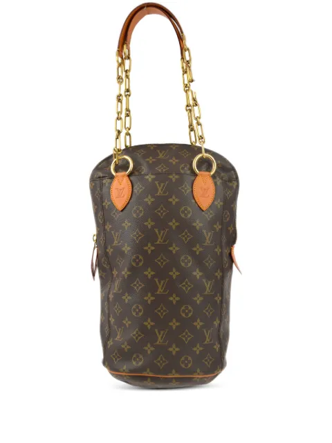 Louis Vuitton Pre-Owned x Karl Lagerfeld 2014 Punching PM handbag Brown M40230
