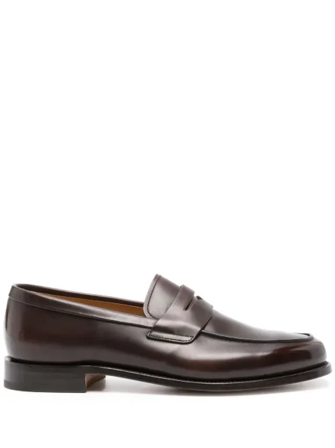 Church's Milford leather loafers Brown EDB146FG000009ADC