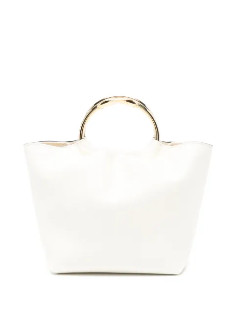 Valentino Garavani VLogo leather tote bag White WB0N18TLJ