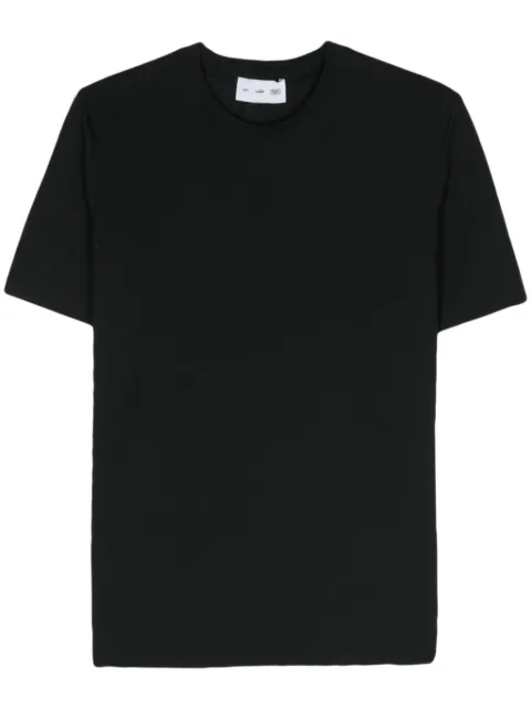 Post Archive Faction logo-print short-sleeve T-shirt Black 60TSSR