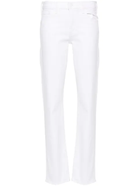 MOTHER The Smarty straight jeans White 10414544