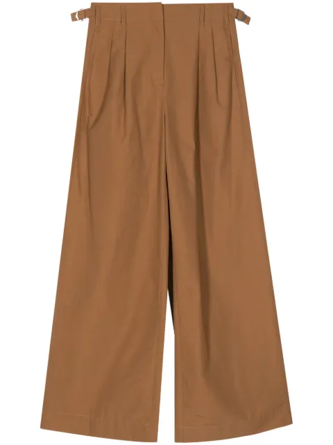 SIMKHAI Leroy wide-leg trousers Brown 2244101CF