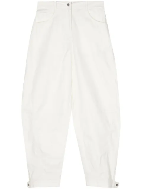 SIMKHAI Kaiti cotton tapered trousers White 2244065CV
