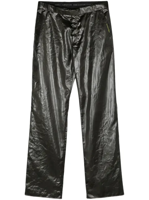 Martine Rose mid-rise straight-leg trousers Green MRSS24339