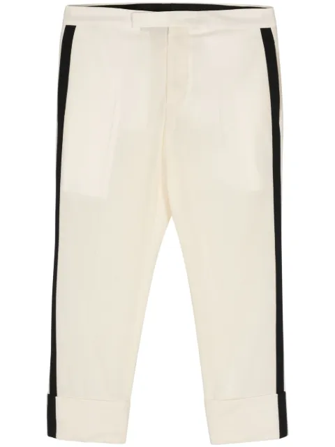 SAPIO wool tailored trousers White 124U0102N7TUX