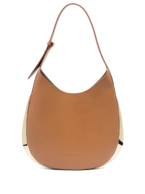 Benedetta Bruzziches Amalia leather shoulder bag Neutrals SS24084