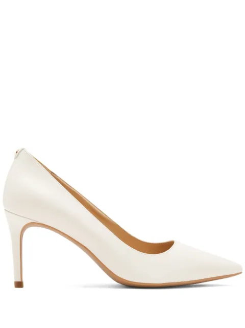 Michael Kors Alina Flex 76mm leather pumps White 40F2HNMP2L