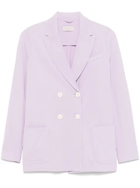 Circolo 1901 double-breasted blazer Purple FD3039