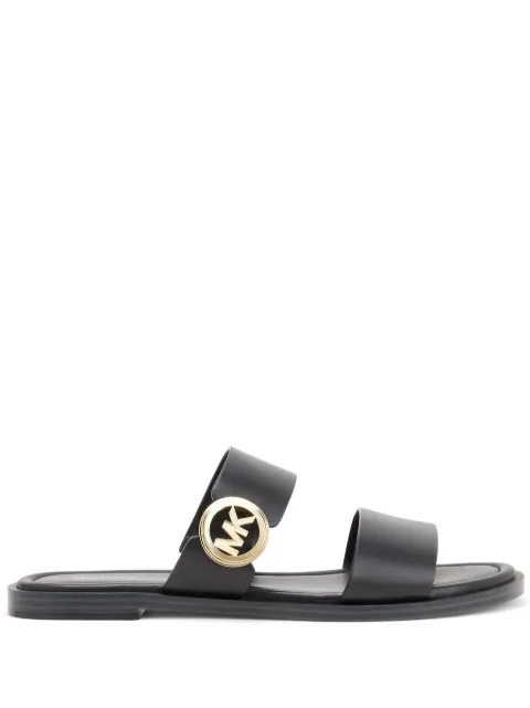 Michael Kors Vera leather sandals Black 40S4VEFS3L