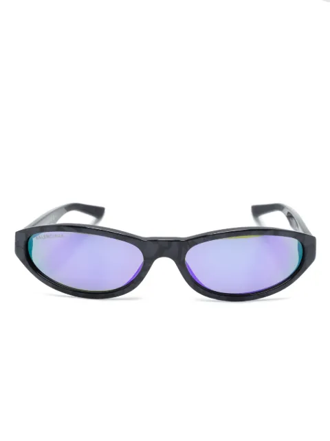 Balenciaga Eyewear oval-frame sunglasses Purple BB0007S011