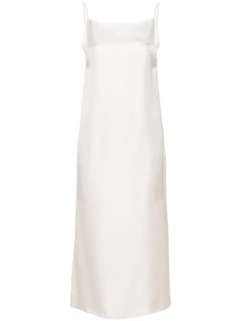 LouLou de Saison Sulum silk maxi dress Neutrals SULUM