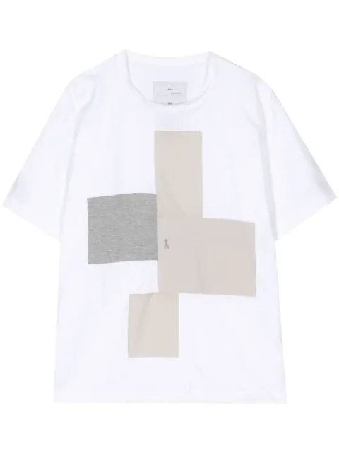 Fumito Ganryu front-pocket cotton t-shirt White FU11CU05