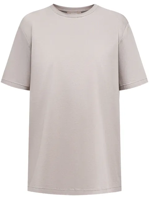12 STOREEZ round-neck cotton T-shirt Grey 123918