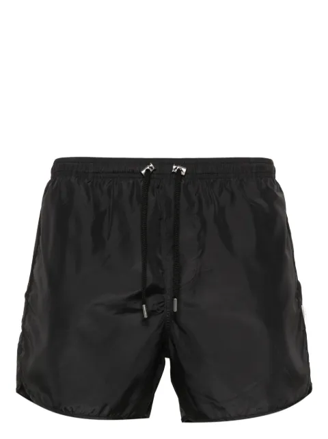 Neil Barrett logo-tag swim shorts Black MY58001AY060