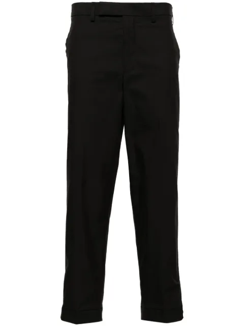 Neil Barrett adjustable-hem tapered-leg chinos Black MY30488BY033