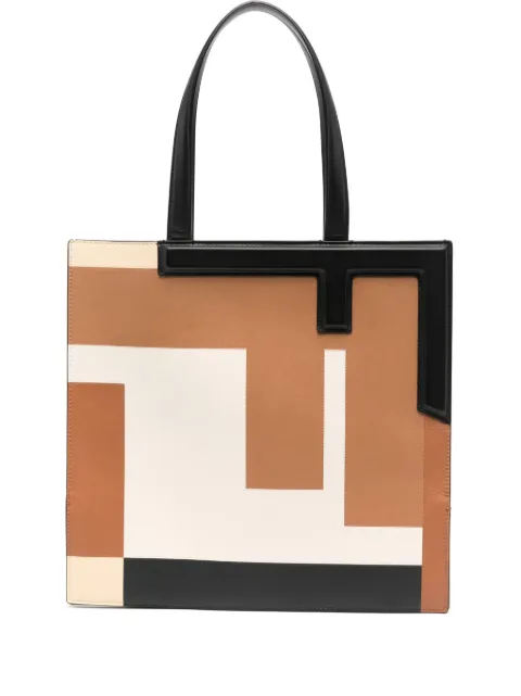 FENDI medium Fendi Flip tote bag Neutrals 8BH419AS4D