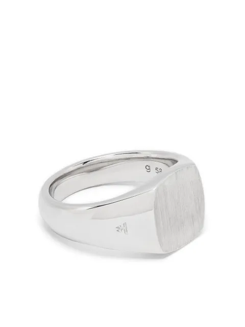 Tom Wood Kay satin-finish ring Silver 100568