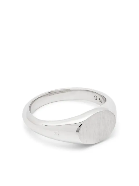 Tom Wood Joe satin ring Silver 100562