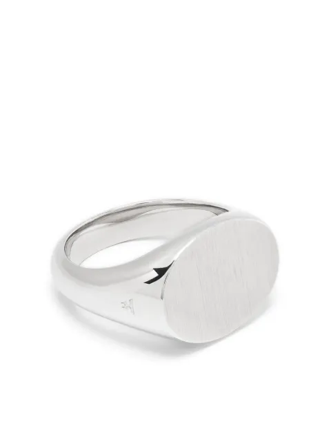 Tom Wood Ivy satin-finish ring Silver 100560
