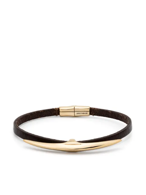 Shaun Leane gold vermeil and leather Arc bracelet Gold AR009YVNABZ