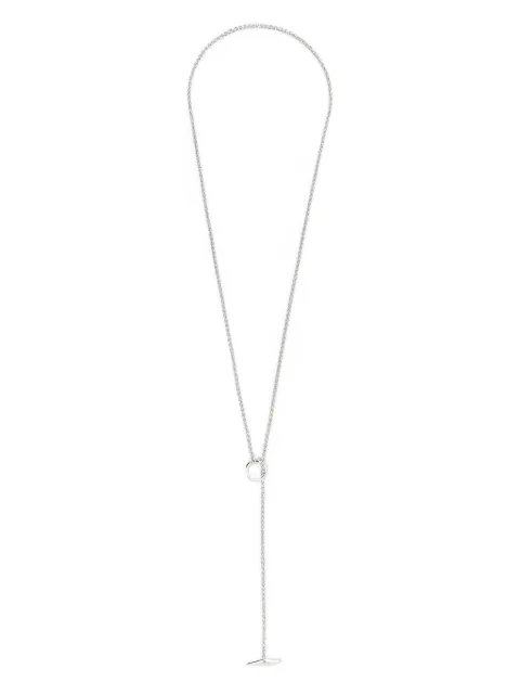 Tom Wood Robin L chain necklace Silver 100915