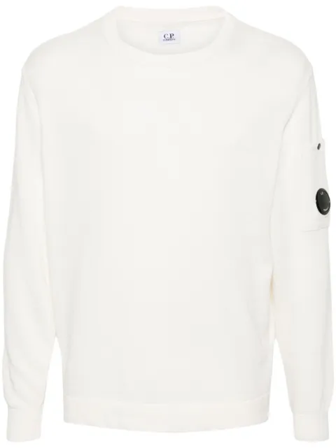C.P. Company Lens-detail jumper Neutrals 16CMKN205A006324A