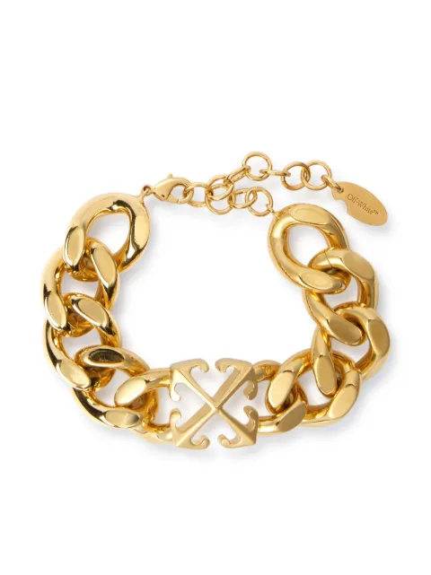 Off-White Arrow chain bracelet Gold OWOA12FF24MET0017600