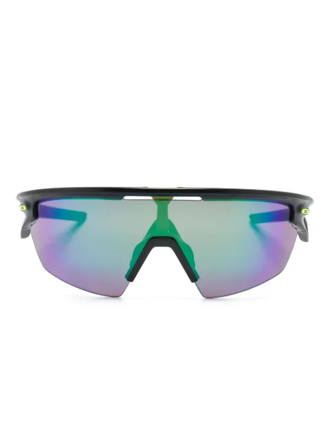 Oakley Sphaera shield-frame sunglasses Black OO9403