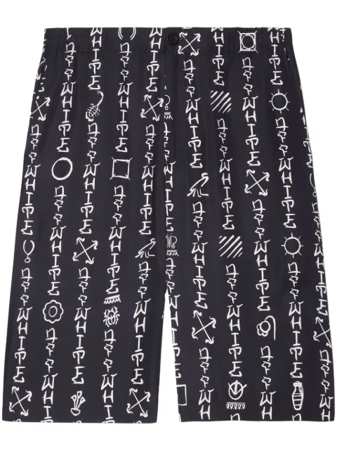 Off-White Type Ao bermuda shorts Black OMCB092F24FAB0021000