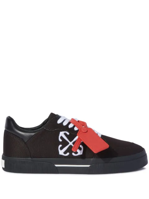 Off-White New Low Vulcanized canvas sneakers Black OMIA293C99FAB0011001