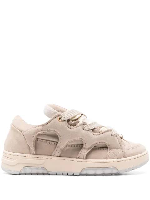 Paura Santha suede sneakers Neutrals YU01S1SULS