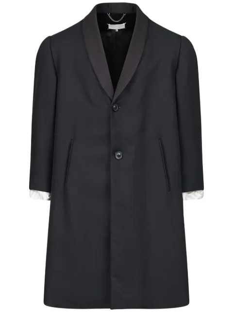 Maison Margiela Anonymity of the lining coat Black S67AA0054M35031