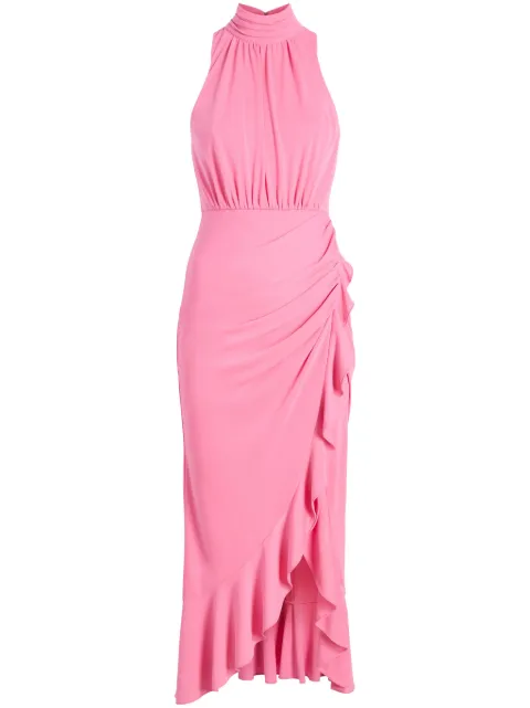 Cinq A Sept Antonia asymmetric midi dress Pink ZD24842741Z