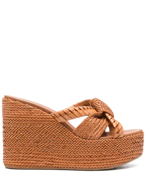 Casadei 130mm Formentera sandals Brown 1M340X0801C2127