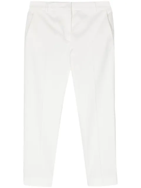 Max Mara Lince mid-rise tapered trousers White 2411131072600