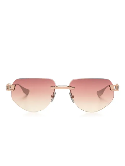 Dita Eyewear Grand-Imperyn geometric-frame sunglasses Neutrals DTS164A