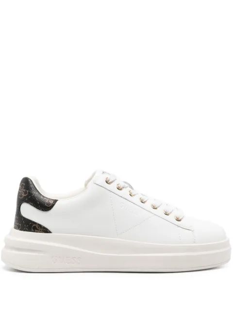 GUESS USA Elbina leather sneakers White FLJELBFAL12