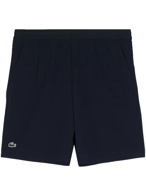 Lacoste logo-embroidered track shorts Blue GH745200