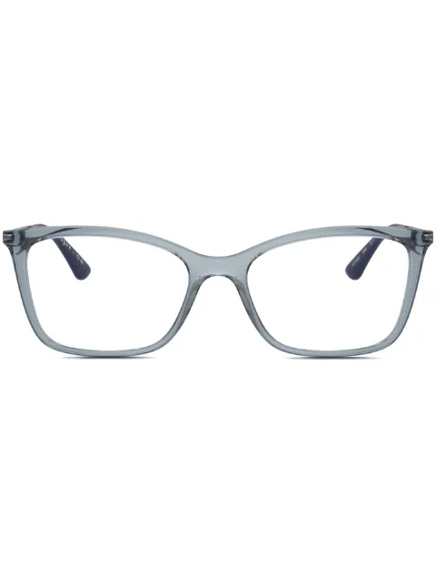 Vogue Eyewear logo-engraved square-frame glasses Blue VO55632966