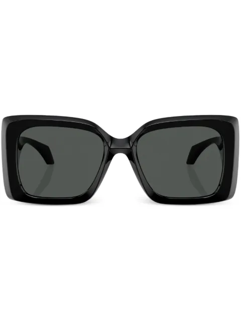Versace Eyewear Medusa-plaque oversized-frame sunglasses Black VE4467UGB187