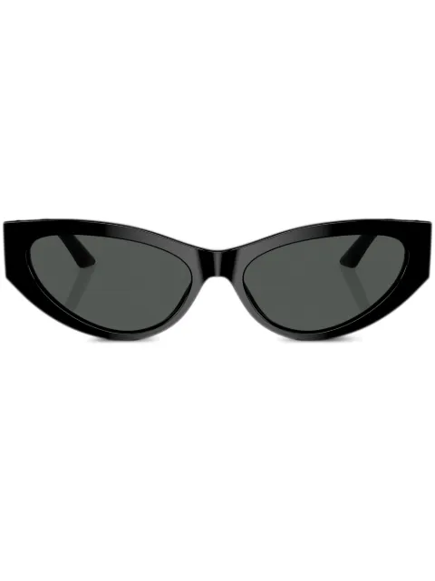 Versace Eyewear Medusa Head cat-eye sunglasses Black VE4470BGB187