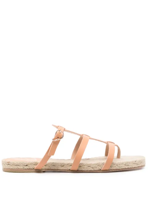 Castañer leather espadrilles Neutrals 0235282010